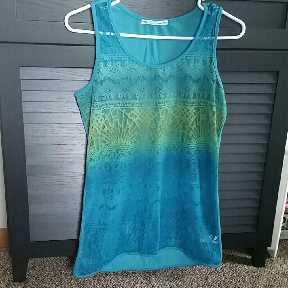 EUC teal tank